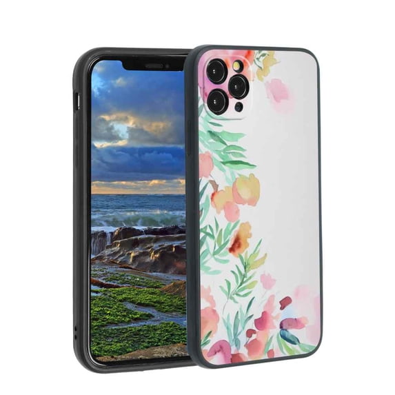 Compatible with iPhone 11 Pro Phone Case, Watercolor-107-jpg-2-3 Case Men Women, Flexible Silicone Shockproof Case for iPhone 11 Pro