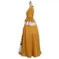 thumbnail image 4 of Outlander Claire Inspired Costume - Elegant Tudor Style Yellow Gown, 4 of 6