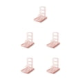 thumbnail image 3 of Matsuzay Escurreplatos para fregadero, estante de cocina, organizador de esponjas con bandeja extraíble, color rosa Rosado 5Conjunto, 3 of 6