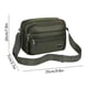 thumbnail image 3 of Mochila bandolera impermeable de 4 capas | Bolsa organizadora multibolsillos para hombre y mujer | Correa acolchada ajustable | Riñonera para trabajo, viajes, senderismo y actividades al aire libre, 3 of 6