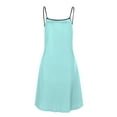 thumbnail image 5 of Women's Fashionable Spring And Summer Solid Color Adjustable Strap Strapless Sexy Casual Dress, 5 of 6