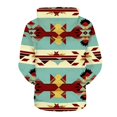 thumbnail image 3 of ZRGHAOYLQ Men Aztec Tribal Pullover Hoodie Western Ethnic Print Sweatshirts Hoodies Long Sleeve Pullover Tops Big and Tall Drawstring Workout Hooded Sweatshirt, 3 of 3