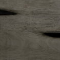 thumbnail image 3 of Black 360-degree swivel X-back counter height chairs for a rustic dining experience, 3 of 5