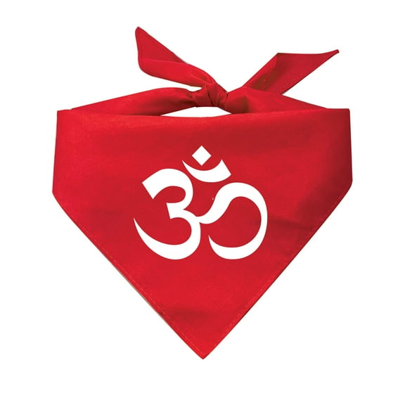 Om Triangle Dog Bandana