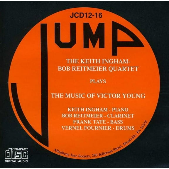 Keith/Bob Ingham Reitmeier Quartet - Plays Victor Young - Music & Performance - CD