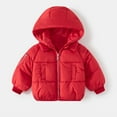 thumbnail image 4 of SYNPOS Kids Hooded Thick Down Hooded Jacket Outerwear for 1-6 Years Boy Girl, 4 of 4