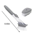 thumbnail image 3 of Usloyux Under $5 Dish Cleaning Brush, Automatic Soap Dispensing Scrub Brush, Kitchen Sink Brush with Replaceable Heads, Multi-Surface Cleaning Brush with Comfort Grip, Dishwasher Safe Cleaning Brush, 3 of 9