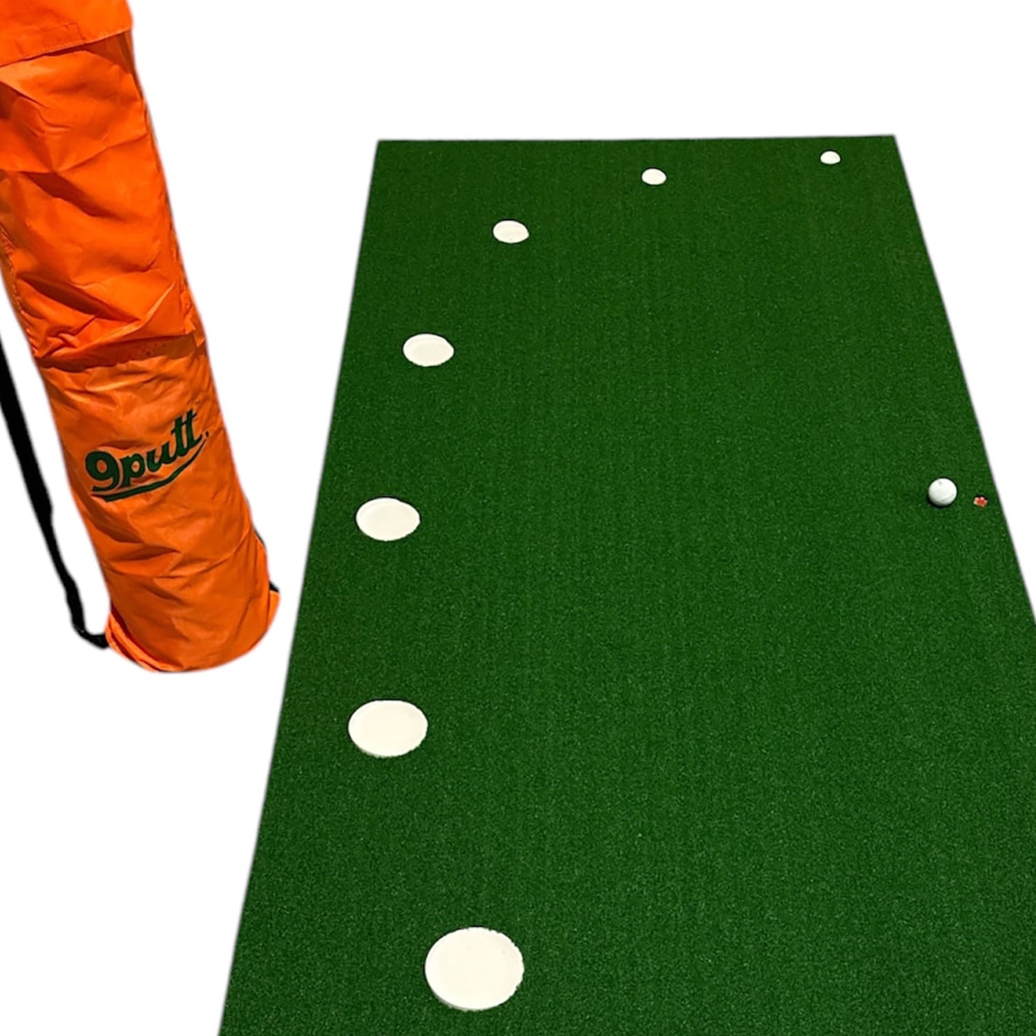 putti 9Putt: The Original 9Putt Mat - Golf Putting & Training Game, 8x4