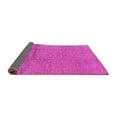 thumbnail image 2 of Ahgly Company Indoor Rectangle Solid Pink Modern Area Rugs, 2' x 5', 2 of 4