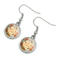 thumbnail image 2 of Give Thanks Thanksgiving Pumpkins Novelty Dangling Drop Charm Earrings, 2 of 5