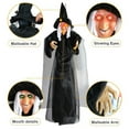 thumbnail image 4 of ​​GiLiling 70" Animatronic Hanging Witch Halloween Prop​​ | Life-Size Hanging Decor with Voice/Sound Effects & LED Lighting for Indoor/Outdoor Haunted House Productions, 4 of 9