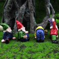 thumbnail image 4 of Yoga Miniature Garden Gnomes Fairy Garden Gnomes Figures Accessories Small Outdoor Garden Gnomes Gnomes Ornaments, 4 of 5