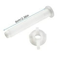 thumbnail image 4 of ZHIMAO Universal Toilet For Seat Hinge Bolt Screw Nut Set in Rust Resistant Plastic, 4 of 9