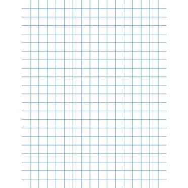 School Smart Graph Paper 8 1 2 X 11 Inches 1 2 Inch Rule White 500 Sheets Walmart Com