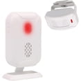 thumbnail image 1 of Motion Detectors Alarm, Wireless Doorbell for Front Door/Visitor Home and Shop/Mailbox, Alarm System Kit with 1 Sensor and 1 Receiver, 1 of 5