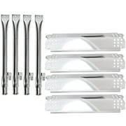 Replacement Parts for 4 Burner Gas Grill. Home Depot Nexgrill 4 Burner 720-0830H, 720-0830D, 720-0783E, 720-0830A Gas Grill, Includes 4 Grill Burner Tube, 4 Heat Plates Shield Tent