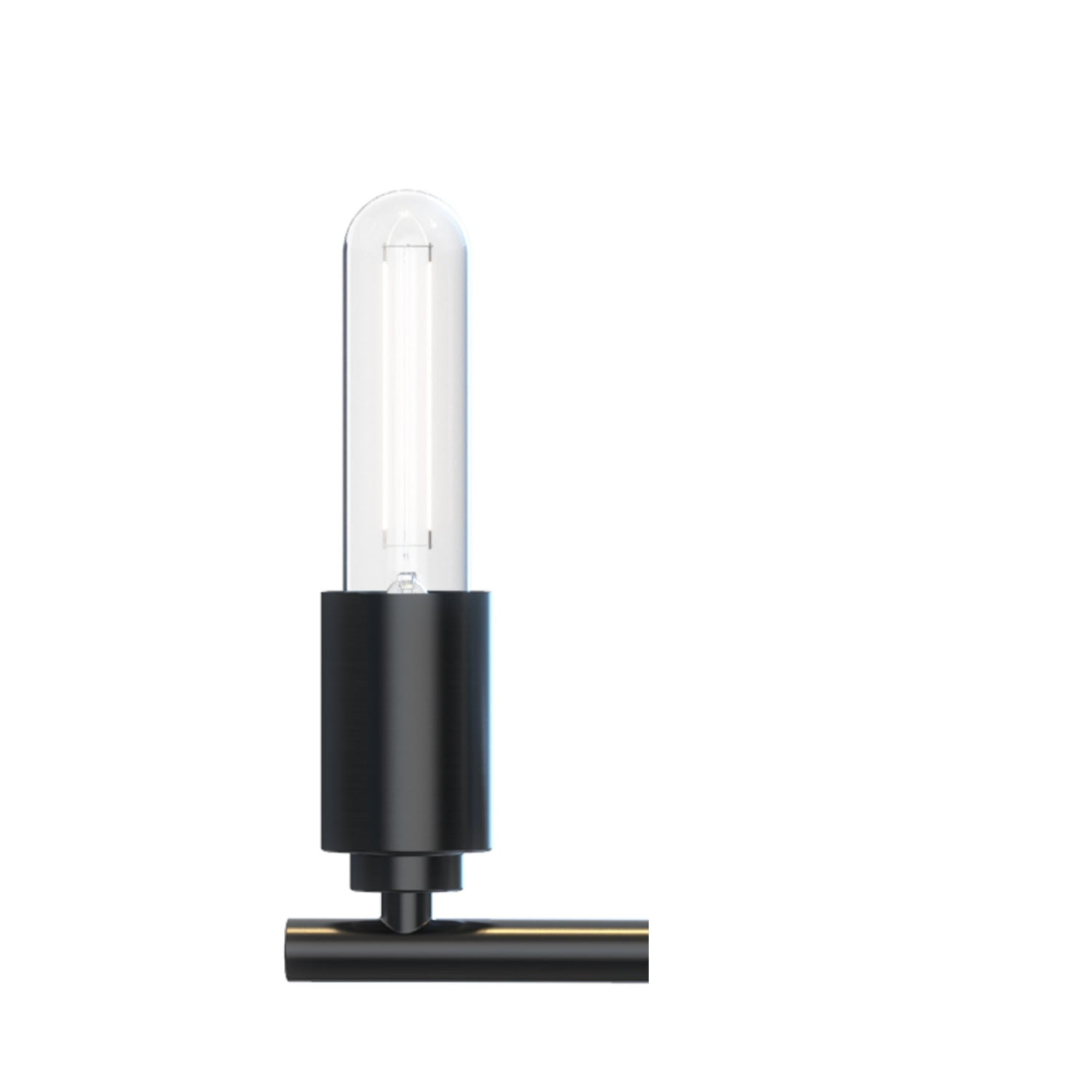 Better Homes & Gardens 16" Farmhouse 3-Light Black Vanity Light, Metal Fixture T9 Bulbs Not Included