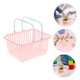 thumbnail image 5 of FESTFENDS Cesta De Almacenamiento Rosa Con Asa Para Organización Multifuncional En Cocina Y Escritorio, 5 of 8
