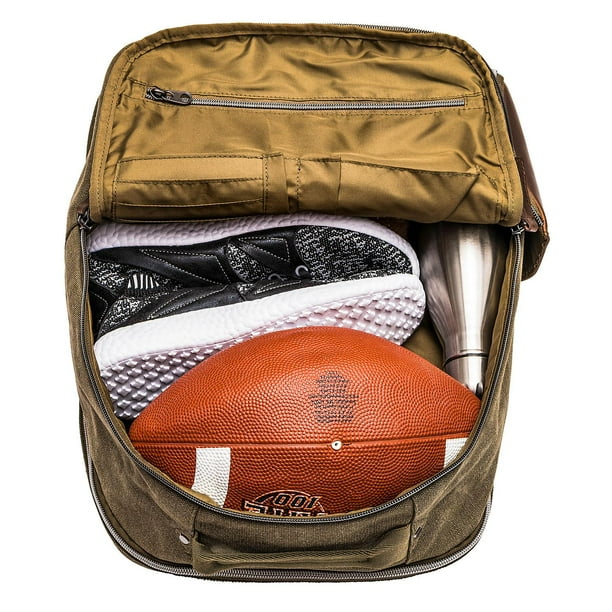Renwick Heavy Duty Canvas Backpack with Laptop Sleeve 