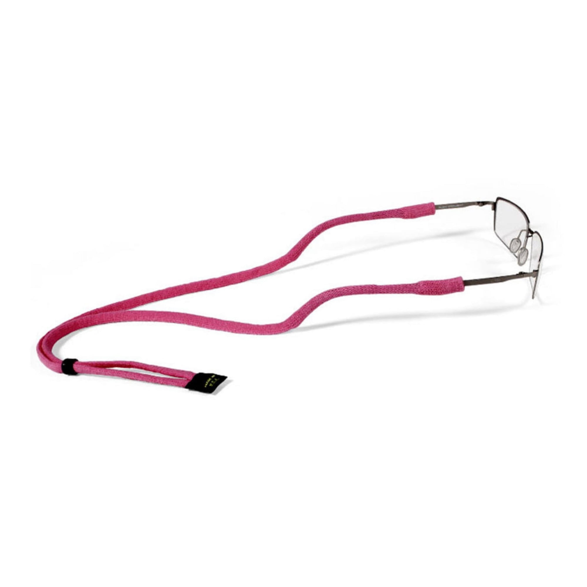 Croakies Micro Suiter Eyewear Retainer, Sm. 2-5mm - Fandango Pink