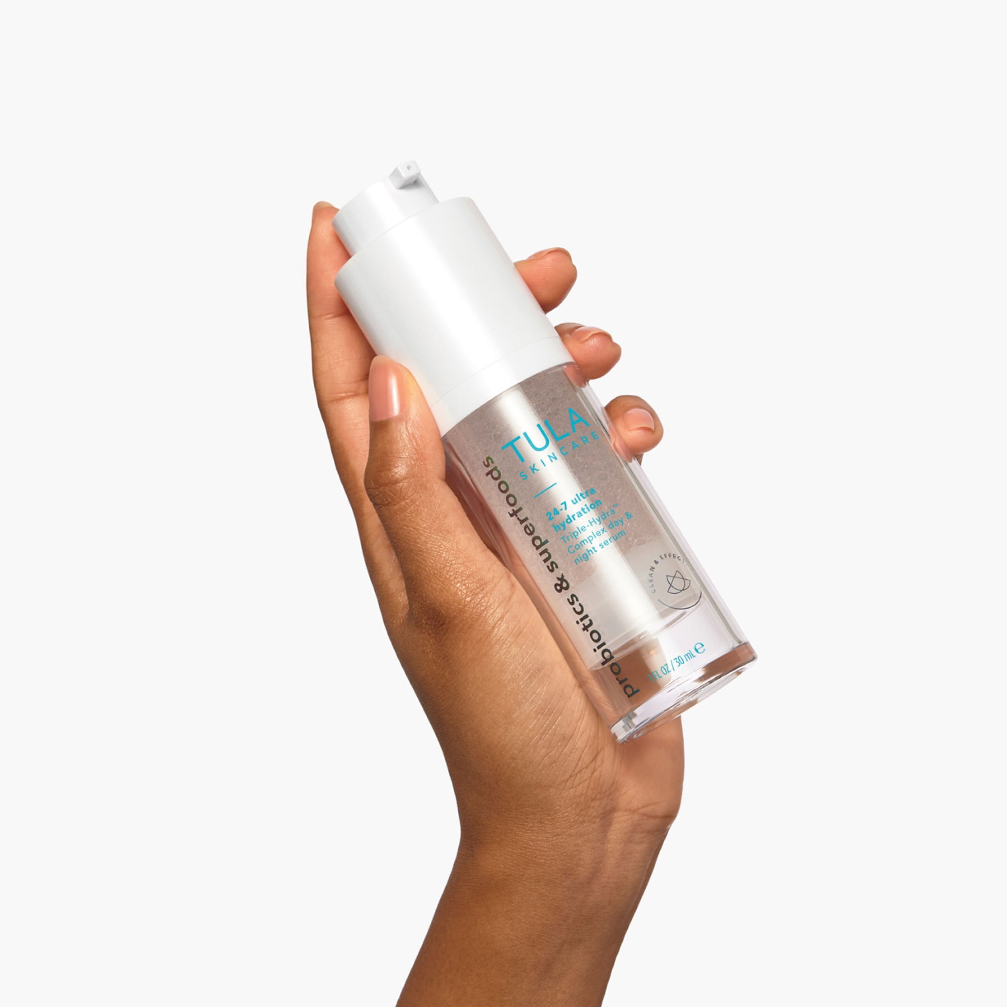 TULA Skin Care 24-7 Ultra Hydration Triple-HydraTM Complex Day & Night Serum, 1 fl oz