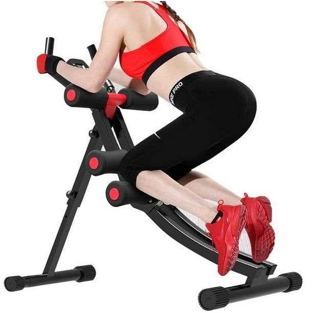 Singes Fitness Ab Machine With Counter Ab Workout Equipment For Home Gym Height Adjustable Ab Trainer With Counter Foldable Fitness Equipment Walmart Com