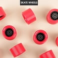 thumbnail image 3 of 1 Pce/4 Pcs/8 Pcs Roue de Patin Non Lumineuse Bonne Prise en Main avec Roulements Accessoire de Patinage Intérieur Extérieur, 3 of 7