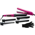 thumbnail image 2 of Avion Beauty Curling Iron and Flat Iron 8 Pc Set-Green, 2 of 6