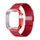 thumbnail image 1 of Correa de reloj milanesa + funda para Apple Watch Series 8 7 6 5 45mm 41mm pulsera de correa de acero inoxidable para iwatch Ultra 49mm 40mm 44mm Tan Jianjun unisex, 1 of 2