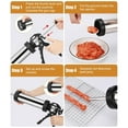 thumbnail image 7 of GoXteam Beef Jerky Gun Kit, Stainless Steel Meat Gun for Homemade Beef Jerky and Sausages, Perfect Beef Jerky Maker and Jerky Kit, 7 of 7