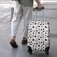 thumbnail image 3 of White Cow Spot Pattern Luggage Cover Fashion Suitcase Cover Baggage Covers Fit 25-28 Inch Luggage (Go Travel), 3 of 5