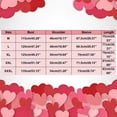 thumbnail image 3 of Valentine's Day Theme Men's Long Sleeve Lapel Button Down Long Sleeve Shirt,Light Pink,M, 3 of 3