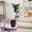 Purple, variant on YIMWNYI Cat Litter Box, Fully Enclosed Litter Box with Odor-proof and Splash-proof Design, Large Cat Toilet with Observation Window, Easy to Clean and Non-slip, Spacious Kitten Litter Box