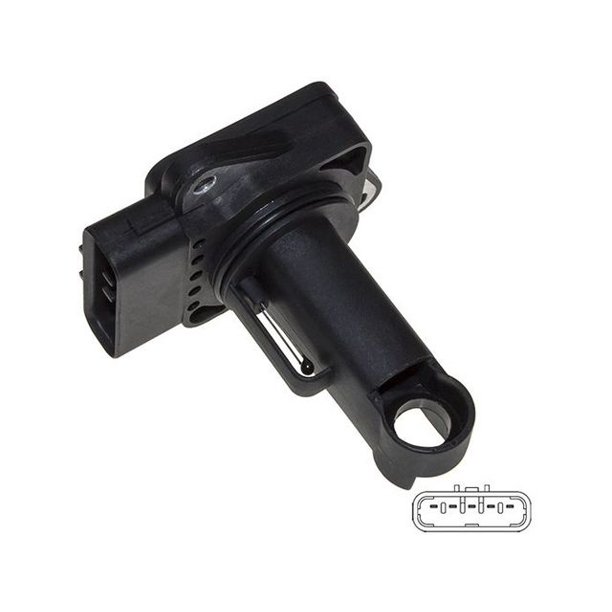 Mass Air Flow Sensor Compatible with 2004 2010 Volvo S40 2.4L 5
