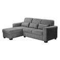 thumbnail image 2 of Sofá Love Chaise Izquierdo en L Eros 3 Plazas Gris Oscuro para Sala, 2 of 8