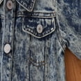 thumbnail image 5 of SHIWEN Toddler Baby Boys Jean Jacket Long Sleeve Denim Coat Kids Button Coat Spring Fall Boys Short Outerwear for 1-6 Years, 5 of 11
