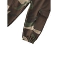 thumbnail image 4 of Toddler Kids Girls 2Pcs Clothes Suit Summer Boat-Neck Tops Camouflage Pants, 4 of 9