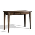 thumbnail image 4 of Grain Wood Furniture Shaker 44" Desk/Dressing Table, Expresso, 4 of 7