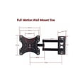 thumbnail image 4 of Soporte de pared para TV de 14 a 42 pulgadas y 35 kg con brazo de acero de 180°, 4 of 5