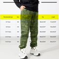 thumbnail image 3 of ZACPNCV Cargo Sweatpants for Boys Kids Cotton Elastic Waist Joggers Running Sweat Pants with Toddler Pant Olive Green 12-13 Years, 3 of 5