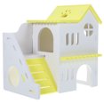 thumbnail image 1 of OULII Hamster Playhouse Guinea Pig Hideout Villa Fun Cage Accessory For Pets For Sleep Play Rest, 1 of 4