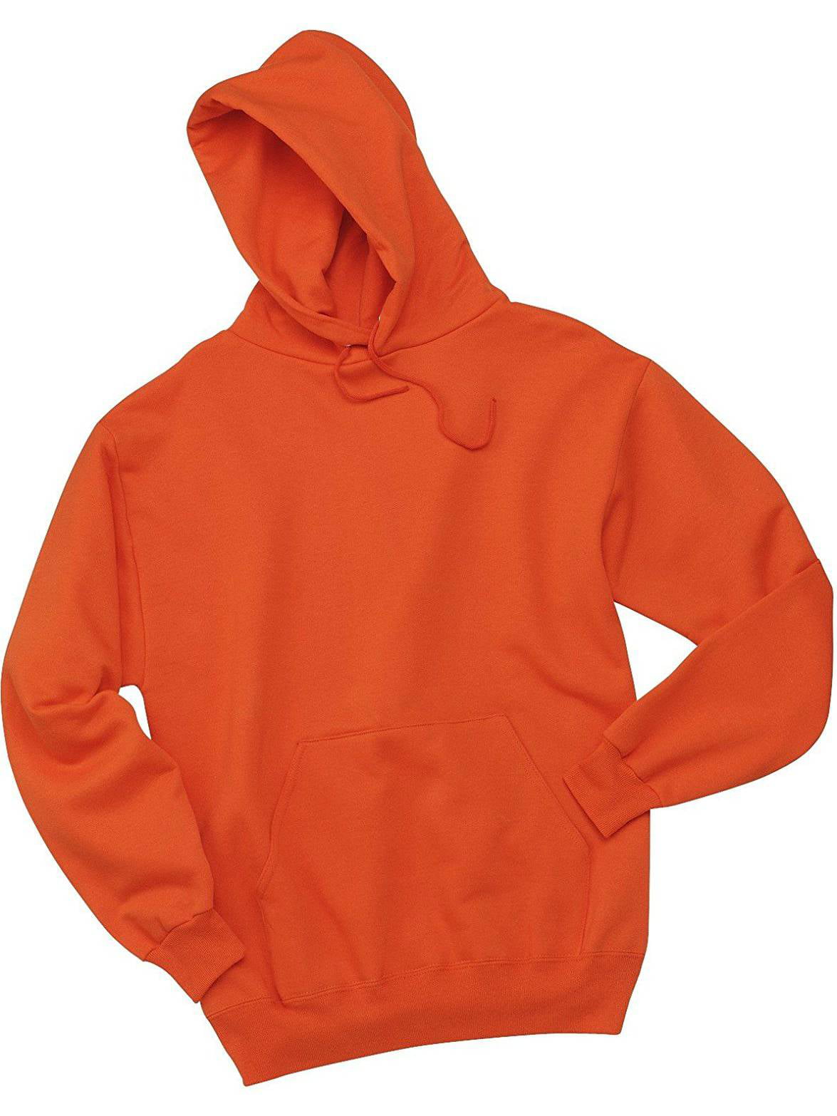 Jerzees Adult Double Lined Hooded Pullover, Burnt Orange, X-Large ...