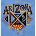 thumbnail image 2 of Arizona Culture State Flag Kokopelli Men's Graphic T Shirt Tees Brisco Brands S, 2 of 6