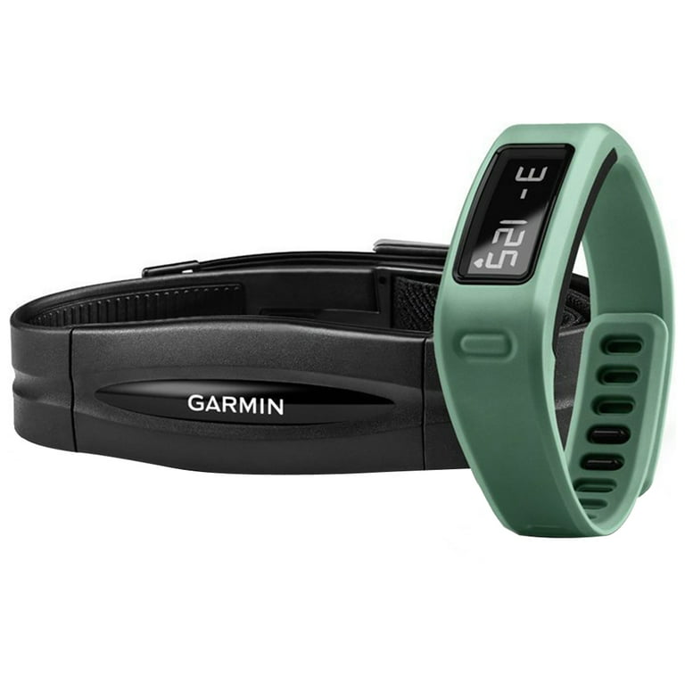 Garmin Vivofit Bundle with Heart Rate Monitor - Teal (010-01225-33) with Wireless Headphones Bluetooth Earbuds Red/Black, 2600mAh Keychain Power Bank & Pouch - Walmart.com