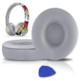 thumbnail image 1 of Almohadillas SoloWit Professional de piel sintética gris para Beats, 1 of 7