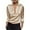 Beige, variant on Satin Blouses for Women Dressy Casual Deep V Neck T Shirts Fall Spring Fashion Basic Tees Business Work Office Collared Long Sleeve Tops