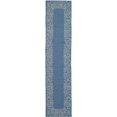 thumbnail image 1 of Safavieh Courtyard Blue Indoor Outdoor Rug - Runner 2'3" x 10', 1 of 4