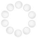 thumbnail image 4 of 30 canicas de vidrio planas, cuentas de vidrio transparentes decorativas, piedras de vidrio planas transparentes para manualidades, rellenos de jarrones, peceras y acuarios, 15 mm, 4 of 8