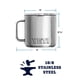thumbnail image 2 of Taza YETI Rambler de espuma marina de acero inoxidable con aislamiento al vacío de 400 ml, 2 of 7