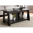 thumbnail image 1 of Baxton Studio Fionan Modern and Contemporary Wenge Brown Finished Coffee Table, 1 of 5